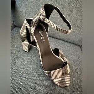 Vaneli Patent Leather Sandals NWOT